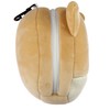 Relaxeazzz Squishy Neck Pillow with Eye Mask, Shiba Inu, Cute,