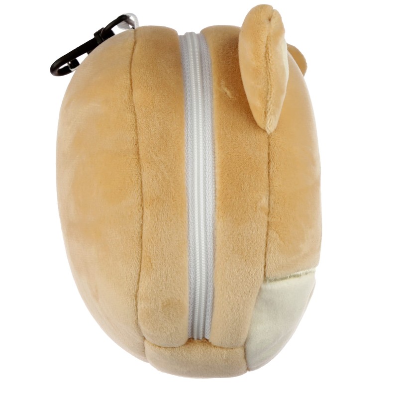 Relaxeazzz Squishy Neck Pillow with Eye Mask, Shiba Inu, Cute,