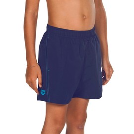 Arena Boys Swimming Trunks Boxer Fundamentals Logo Junior Swim Shorts, blue, 128