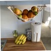 KONTONTY Hanging Fruit Basket for Kitchen Macrame Hammock Vegetable Holder