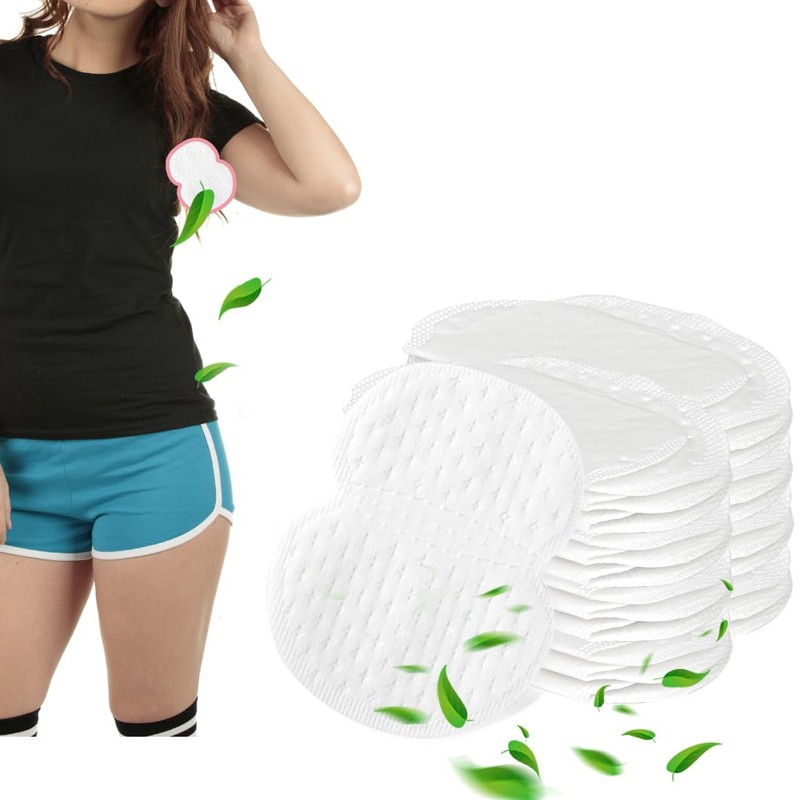 Disposable Underarm Sweat Pads 60 Count - Adhesive Armpit Guards