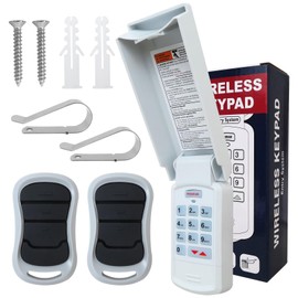 Suifaqi Garage Door Opener Keypad and 2 Remotes for All Genie/Overhead Garage Door Openers, Replaces Older Model Keypads GWKP, GWK-IC, ACSDG, ACSDA1, ACSD1G, B8QACSDA, B8QACSDA1