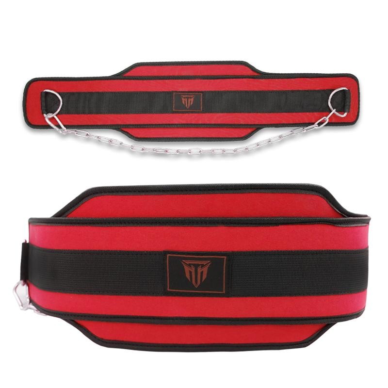 MT Weight Training Dip Belt with Heavy Duty Steel Chain