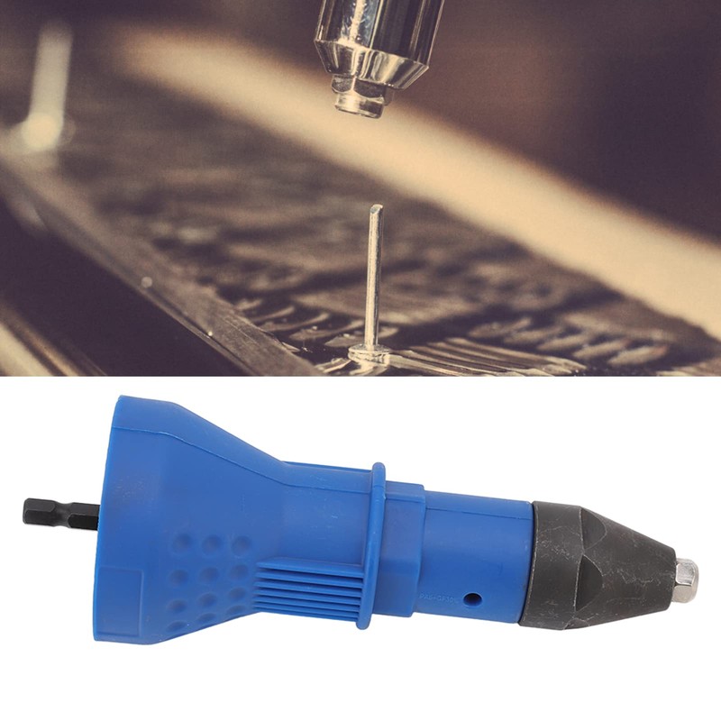 Rivet Gun Adapter, 155mm Electric Drill Converter for Drilling Rivet