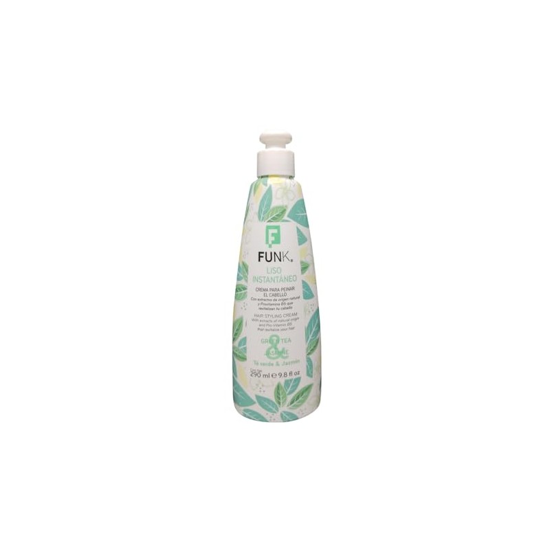 Funk, Crema para Peinar Cabello Liso, 290 ml