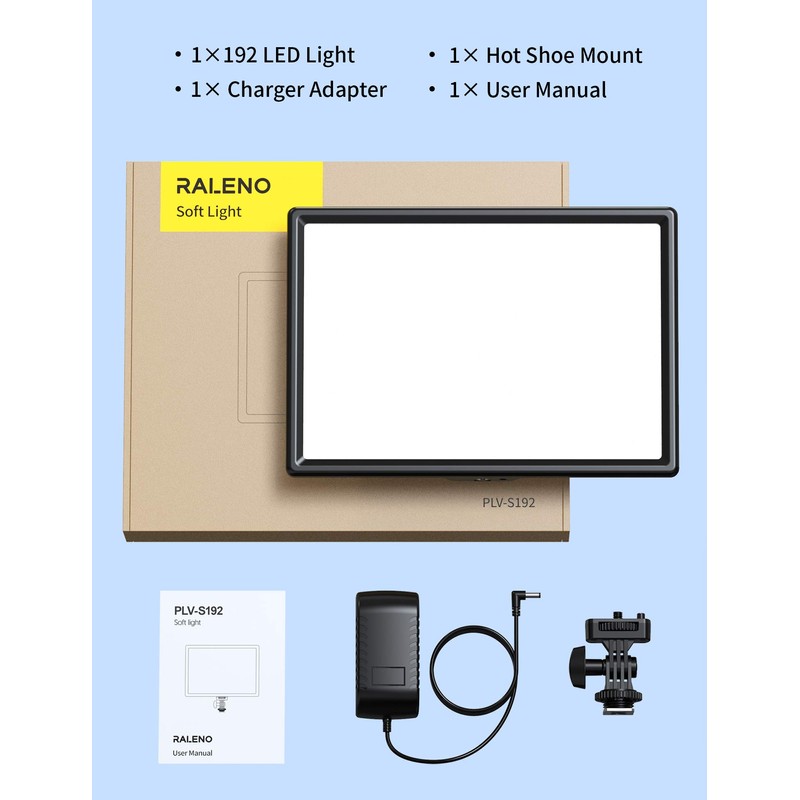 RaLeno Video Light S192