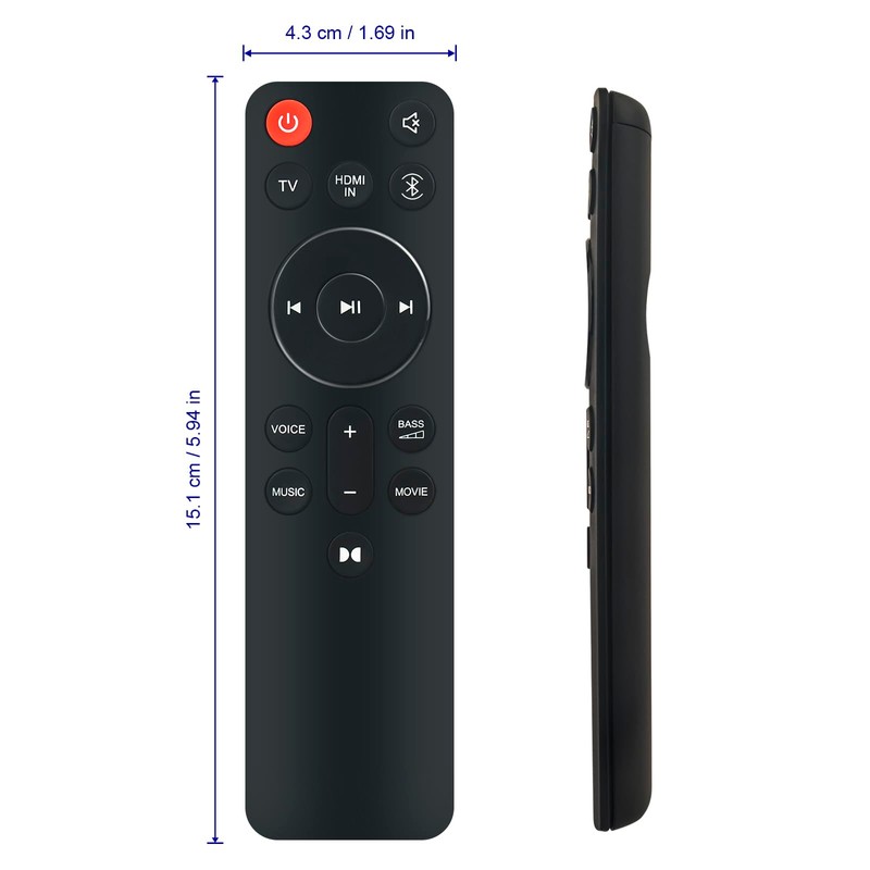 WINFLIKE SB580 Remote Control Replace for JBL Cinema SB580 3.1