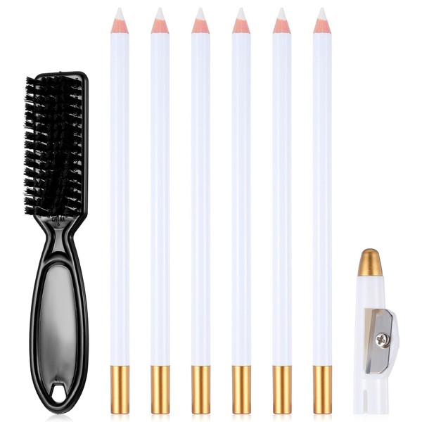 6pcs Barber Pencil, Hairline Pencil for Men, Beard Guide Shaping