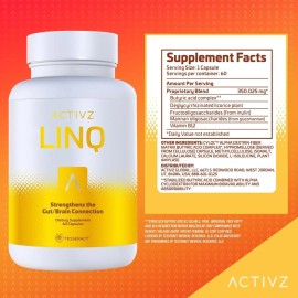 ACTIVZ LINQ - Advanced Epigenetic Formula for Brain , Gut , Skin and Immune Supp