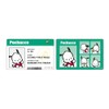 K Company Sanrio Characters ID Card Style Sticker Set Pochacco