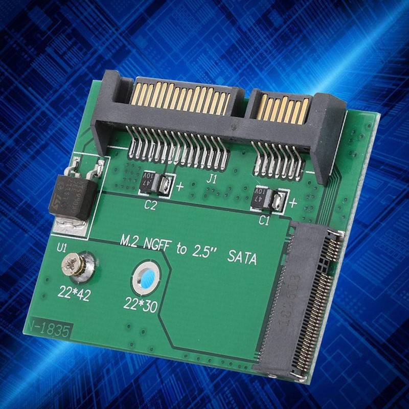 M.2 NGFF SSD to 2.5inch SATA 3.0 Adapter Card, M.2