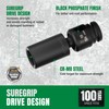 SK 3/8" Drive Universal Impact Socket Set, Deep Swivel Impact