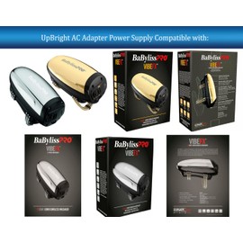 UpBright 2-Prong 4.5V AC/DC Adapter Compatible with BaByliss PRO VibeFx FXSSMG FXSSM1 Cord/Cordless Hand Held Electric Massager Vibe FX Babyliss Pro SPM045250U 2500mA Power Supply Battery Charger PSU