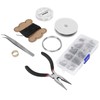 Jewelry Making Tool Kit Earring Crafts DIY Lobster Clasp Wax