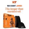 KT Tape, Pro Synthetic Kinesiology Athletic Tape, 150 Count, 10”