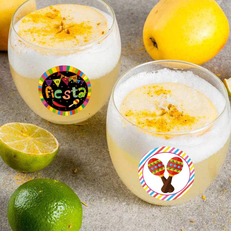 Fiesta Party Stickers Cinco De Mayo Festival Mexican Decorations 200Pcs