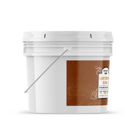 Unpretentious Light Brown Sugar, 1 Gallon, Made With Cane Molasses, Perfect For Desserts, Meat & Fruit (112 Ounce)