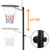 Yaheetech Portable Basketball Hoop for Kids/Youth Outdoor/Indoor Basketball Goals Stand