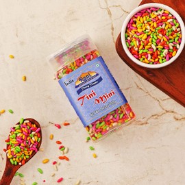 Rani Tini Mini 5.25oz (150g) Vacuum Sealed, Easy Open Top, Resealable Container ~ Indian Tasty Treats | Vegan | Gluten Friendly | NON-GMO | Indian Origin