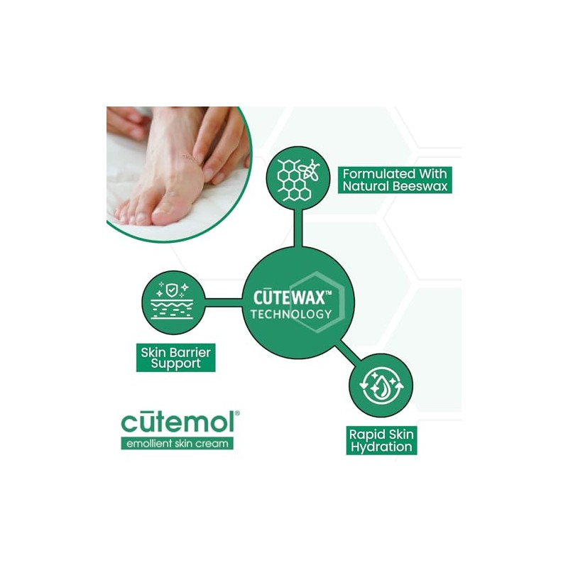 Cutemol Emollient Cream, 8-Ounce