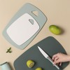 BALMYSPACE Kitchen Plastic Chopping Board Set of 3, Professional Multi