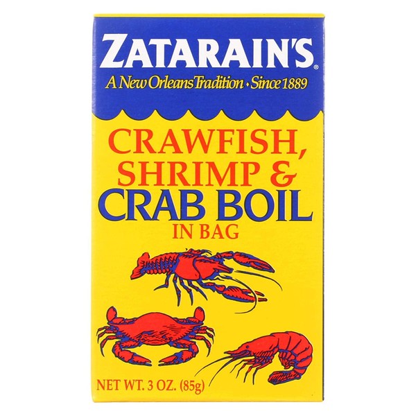 Zatarains Seasoning Crab & Shrimp Boil Dry 3.0 OZ(Pack of 6)