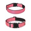 Reflective Dog Collar Nylon Collar Adjustable Pet Collar with Quick