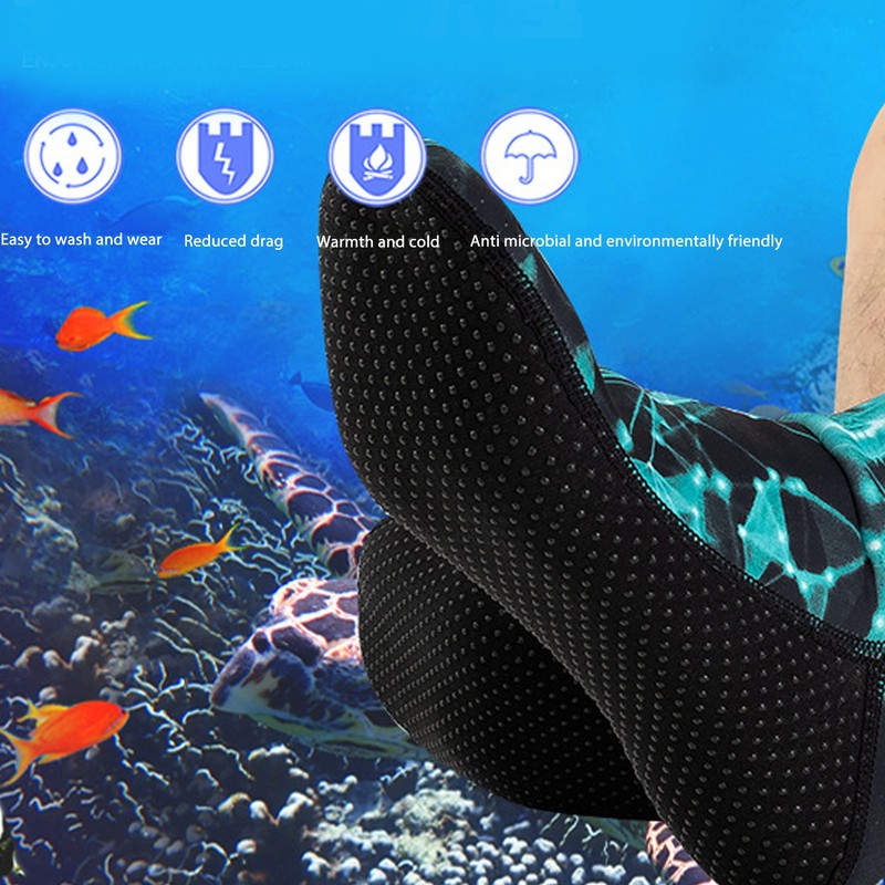 Diving Wetsuit Socks for Women Men Neoprene Nylon 3MM Anti