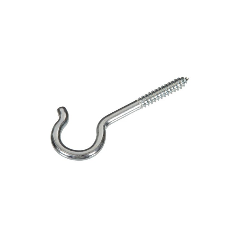 The Hillman Group 652 Number-6 Screw Hooks, 14-Pack