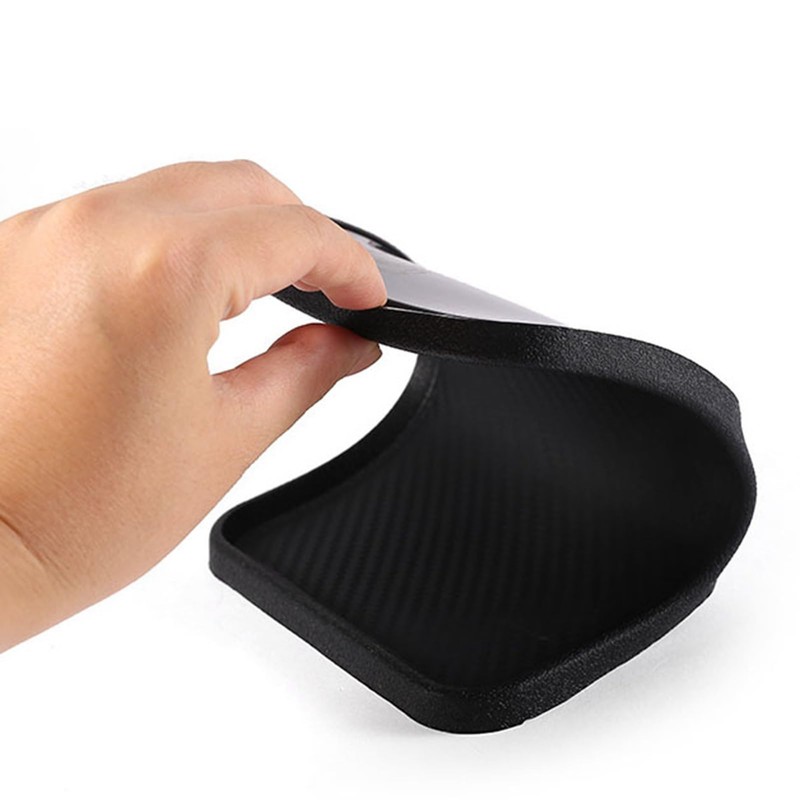 Anti Slip Car Mobile Phone Holder Mat, Foldable Silicone Car