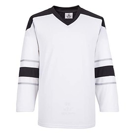 EALER H900 Series Ice Hockey League Team Color Blank Practice Jersey & Thick, Breathable and Quick-Dry High Strength Fabric&Unisex Junior to Senior
