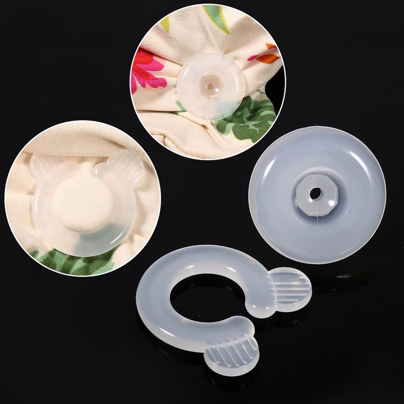KooingTech Duvet Clips, 4PCS Bed Sheet Clips, Duvet Snaps for