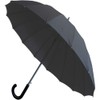 COLLAR AND CUFFS LONDON 60MPH Windproof Strong Umbrella - Heavy