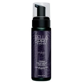 Bella Spirit by Chaz Dean Indigo Toning Treatment Mousse - Curly & Wavy Hair Styling Products, Foam for Curls, Volumizing Mousse for Men & Women - 7.5 fl oz (Pack of 1)