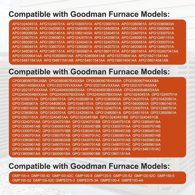 RALBDX 20261709S Furnace Hot Surface Ignitors Compatible with Goodman Amana
