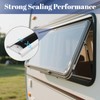 1" RV Vinyl Trim Molding Insert, 120FT RV Weather Stripping