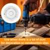 Cididu 100 Pack Smoke Detector Cover, Plastic Fire Alarm Cover