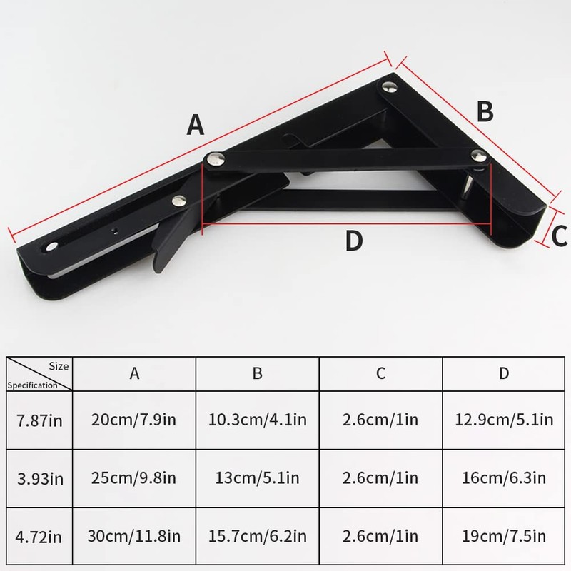 Newaner Professional Folding Console Heavy Duty Stainless Steel Folding Console