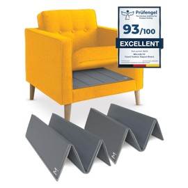 Chair Cushion Support for Sagging Cushions (2-Pack 17x22) Chair Seat Support for Sagging Seat, Under Foam Firming Boards for Recliner and Armchair Saver Stiffener Reinforcement by Meliusly