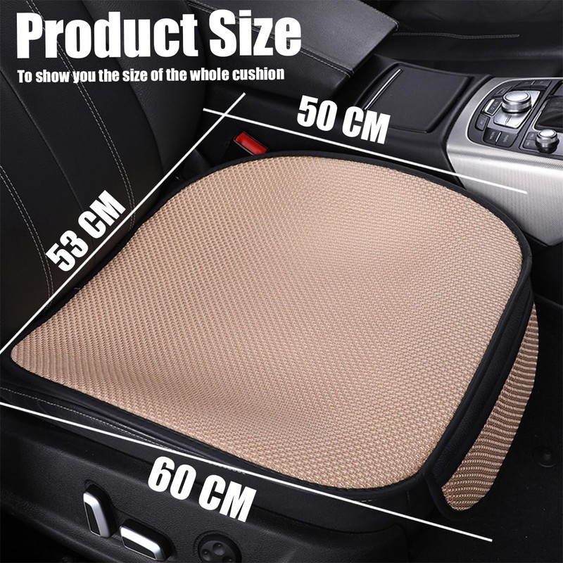 JNNJ Pack of 2 Seat Cushion Car Front Seats, Car