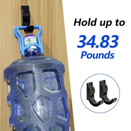 Adoreal 2PCS Gun Rack Wall Mount, Folding Gun Racks, Gun Storage for Wall, Rifle and Shotgun Hooks Indoor Gun Racks