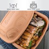Eurita Clay Roaster, Non-Stick Dutch Oven, Healthy Clay Pot Cooking,