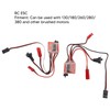 2Pcs RC Brushed Electric Speed Controller 30A Reliable Mini Stable