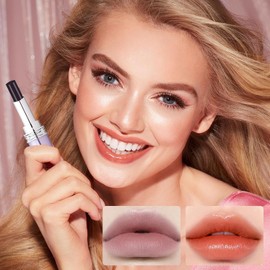 Bálsamo Labial Con Hidratante Y Cambio De Color Natural Gloss Labial Tintado,Para Labios Secos Agrietados Sensibles Uso Diario Viaje Invierno Hombre Y Mujer