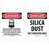 NMC FS41 Silica Dust Floor Sign