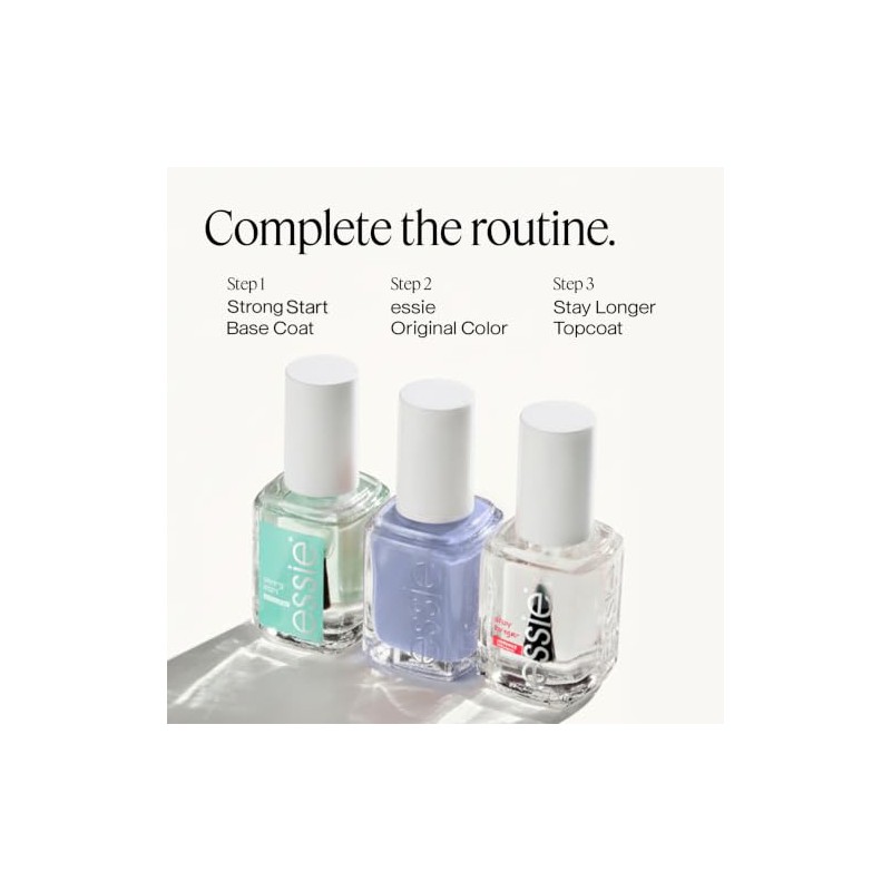 essie nail polish, bikini so teeny, blue shimmer nail polish,
