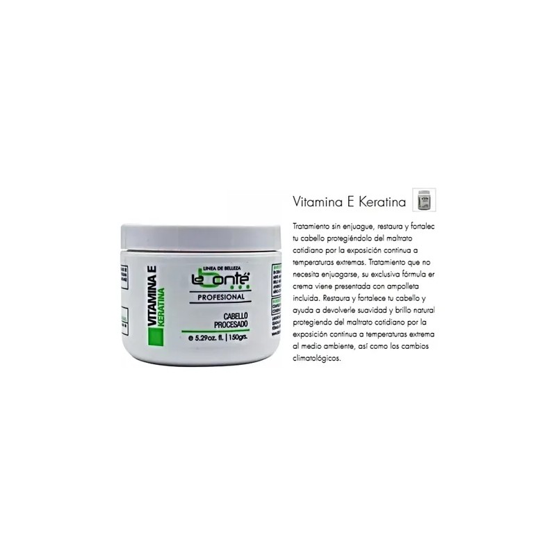 Vitamina E Keratina La Bonté 3 Pzs De 1 Kg
