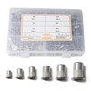 220pcs Stainless Steel Thread Insert Blind Nut Rivet Nut M3
