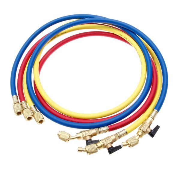 SURIEEN R134A A/C Charging Hose with Ball Valve, (4000~800) PSI