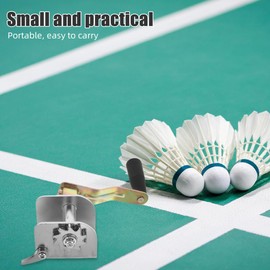 Gatuida Net Tensioning Winch Kit, Hand-crank Wire Tightener, Hand Crank Tightening Device for Outdoor Volleyball & Badminton Poles for Volleyball, Badminton